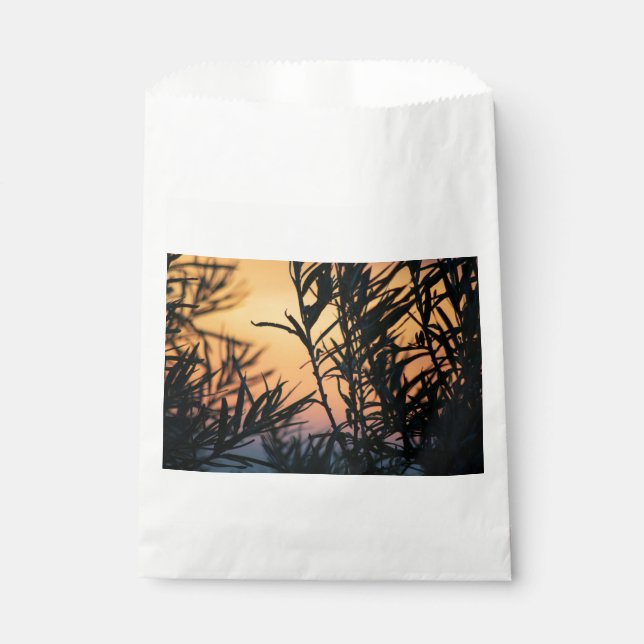 Bolsa De Papel Vegetación al atardecer (Anverso)