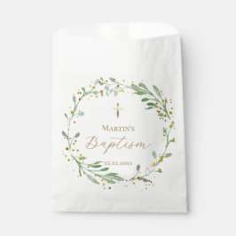 Bolsa De Papel vegetación mural bautismo