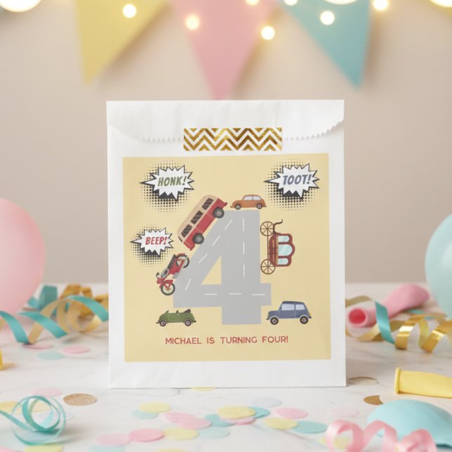 Bolsa De Papel Vehículos retro de pitido de hongos para niños cum (Subido por el creador)