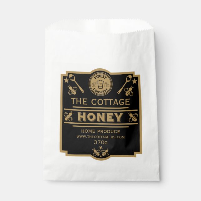 Bolsa De Papel Vendedor de miel (Anverso)