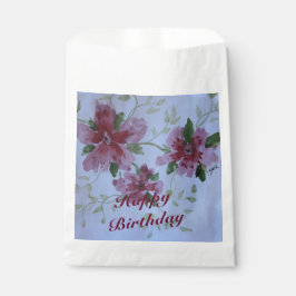 Bolsa De Papel Verde azul y Borgoña