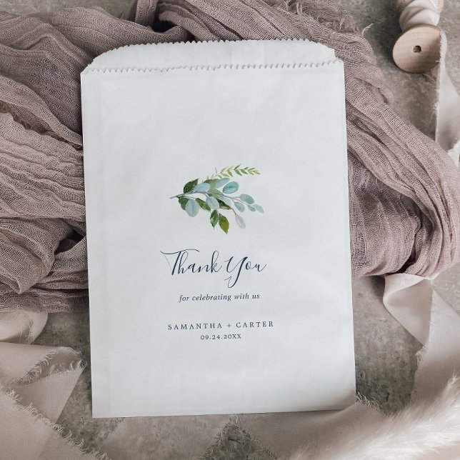 Bolsa De Papel Verdor de verano Gracias Boda (Subido por el creador)