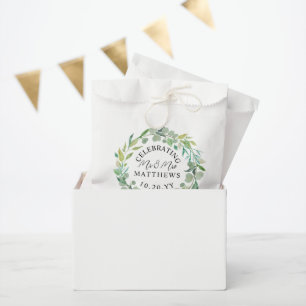 Bolsa De Papel Verdor Eucalyptus Wedding Shower