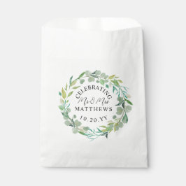 Bolsa De Papel Verdor Eucalyptus Wedding Shower