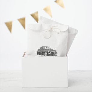 Bolsa De Papel Viaje en Coche Antiguo