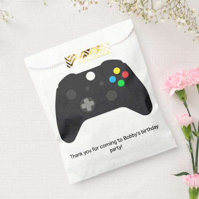 Bolsa De Papel Video Games Gaming (Sellado)