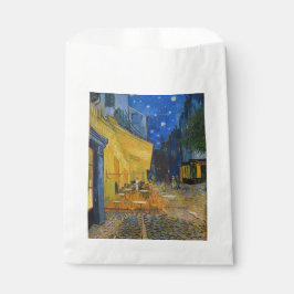Bolsa De Papel Vincent van Gogh - Cafe Terrace de noche