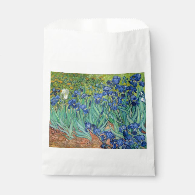 Bolsa De Papel Vincent Van Gogh - Irises (Anverso)