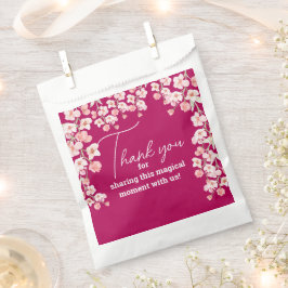 Bolsa De Papel Vino de flores