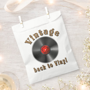 Bolsa De Papel Vintage - De vuelta a Vinyl, el registro vuelve