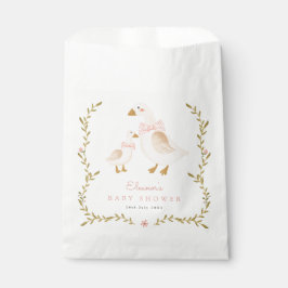 Bolsa De Papel Vintage Goose Mama Baby Shower