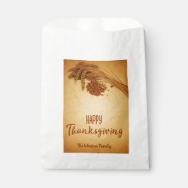 Bolsa De Papel Vintage Happy Thankcome Trin