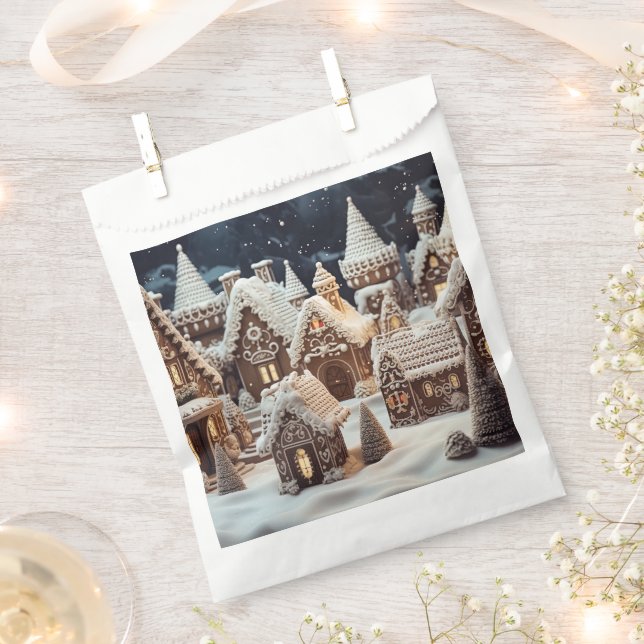 Bolsa De Papel Vintage Merry Christmas (Cortado)