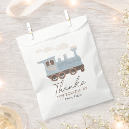 Bolsa De Papel Vintage Train Birday Party