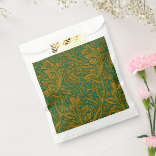 Bolsa De Papel Vintage William Morris Arcadia Totalmente Sin Cost
