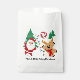 Bolsa De Papel Volleyball Team Treat Bag