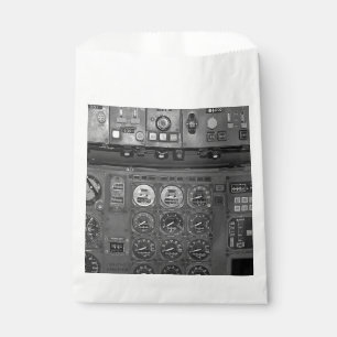 Bolsa De Papel Vuelos del piloto de Cockpit de la cabina de vuelo
