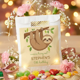Bolsa De Papel Wanna hang out? sloth kids birthday
