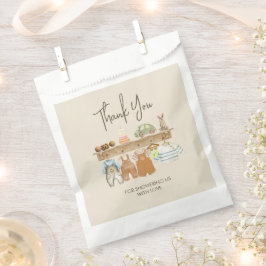 Bolsa De Papel Watercolor Boho Nursery Baby Shower Gracias