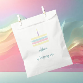 Bolsa De Papel Watercolor boho pastel