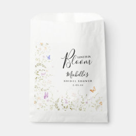 Bolsa De Papel Watercolor Floral Love Is In Bloom Bridal Shower 