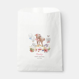 Bolsa De Papel Watercolor Oh Deer Baby Shower