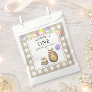 Bolsa De Papel Watercolor Papa 1º cumpleaños