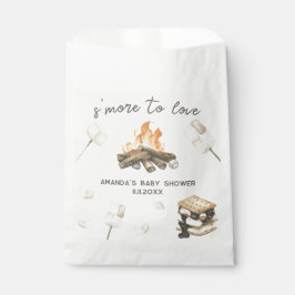 Bolsa De Papel Watercolor S'more Baby Shower