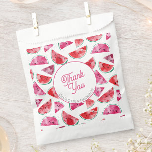 Bolsa De Papel Watermelon Thank You Personalized