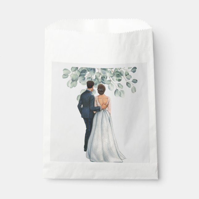 Bolsa De Papel Wedding (Anverso)