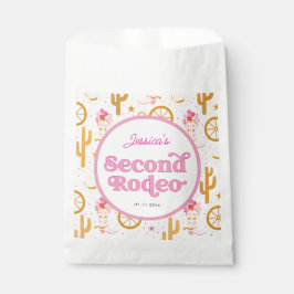 Bolsa De Papel Western Cowgirl Second Rodeo Birthday Party