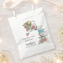 Bolsa De Papel Whimsical Bridal Shower Tea Fiesta