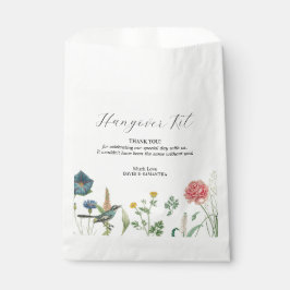 Bolsa De Papel Whimsical Secret Garden Wildflowers