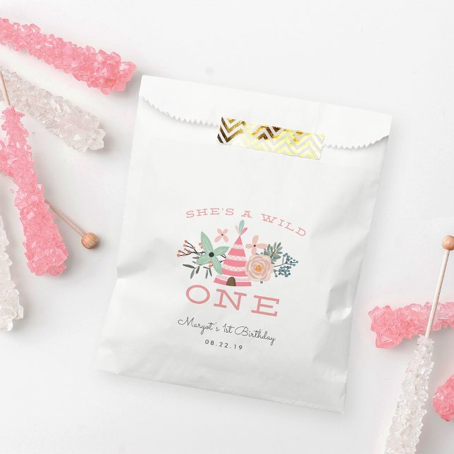 Bolsa De Papel Wild One | Primera fiesta de cumpleaños (Subido por el creador)