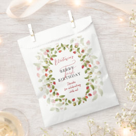 BOLSA DE PAPEL WILD STRAWBERRY SWEET BABY BIRTHDAY