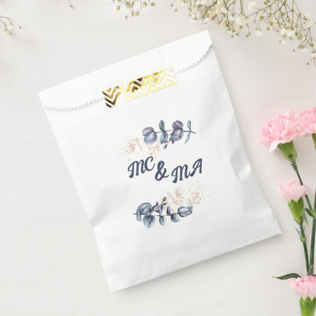 Bolsa De Papel Wildflower Harmony Floral Wedding (Sellado)