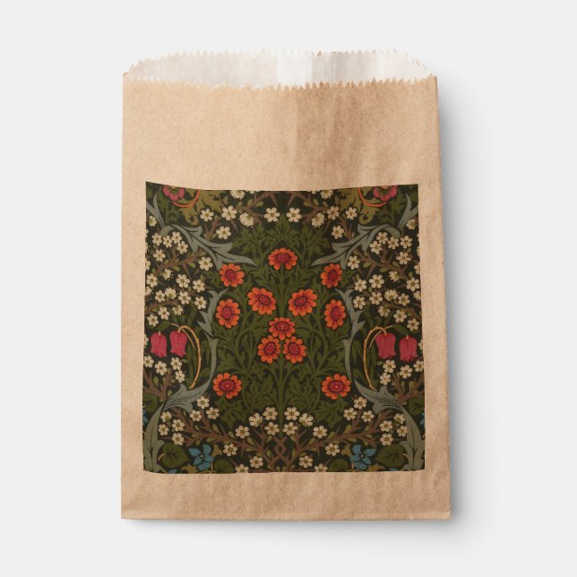 Bolsa De Papel William Morris Blackthorn Garden Flower Classic (Anverso)