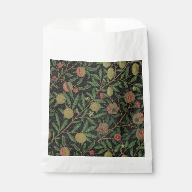 Bolsa De Papel William Morris Pomegranate Classic Fruit (Anverso)