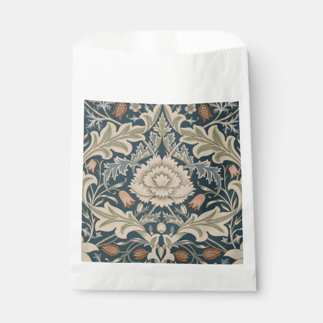 Bolsa De Papel William Morris Severn Floral Garden Floral Classic (Anverso)