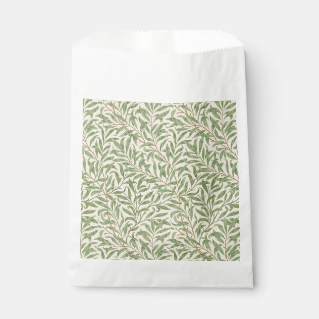 Bolsa De Papel William Morris Willow Bough Garden Flower Classic (Anverso)