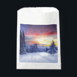 Bolsa De Papel Winter scenery<br><div class="desc">Winter scenery</div>