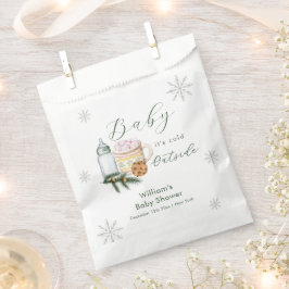 Bolsa De Papel Winter Snowflake S'more Cookie Baby Shower