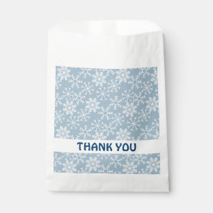 Bolsa De Papel Winter SNOWFLAKES patrón sin fisuras + tus ideas