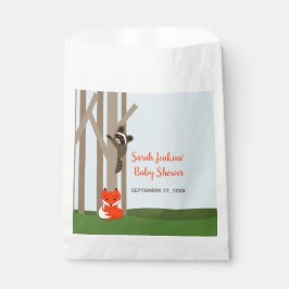 Bolsa De Papel Woodland Babies Baby Shower