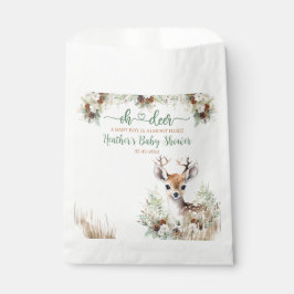 Bolsa De Papel Woodland Deer Baby Shower Boy