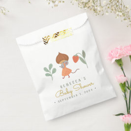 Bolsa De Papel Woodland Pequeña musa Favor Bag