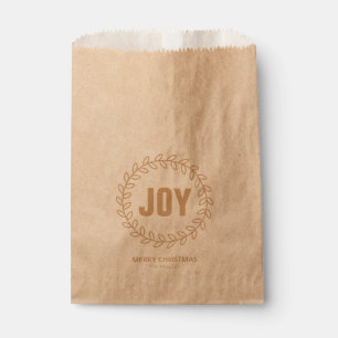 Bolsa De Papel Wreath navidades