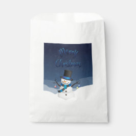 Bolsa De Papel Xmas Snowy