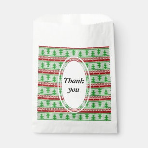 Bolsa De Papel Xmas tejer un patrón sin fisuras 2 + tus ideas