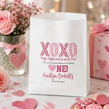 XOXO Abrazos y Besos Cumpleaños 1er Día de San Val